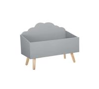 Coffre de rangement nuage gris Atmosphéra
