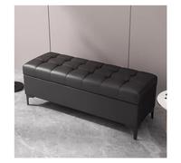 Coffre de rangement ottoman en similicuir avec rangement, repose-pieds rectangulaire extra long pour chambre à coucher, idéal pour organiser les jouets, les couvertures, et plus encore