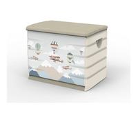 Coffre de rangement - PLASTIKEN - 260 L - 80 x 61 x 53 cm - Globo