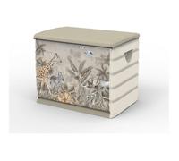 Coffre de rangement - PLASTIKEN - 260 L - 80 x 61 x 53 cm - Safari