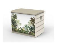 Coffre de rangement - PLASTIKEN - 260 L - 80 x 61 x 53 cm - Tropical