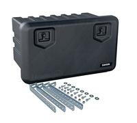 Coffre de rangement pour camion 858 x 522 x 500 mm 134 l + système de fixation Daken A130 + VH401