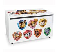 Coffre de Rangement pour Enfants - PAW Patrol : La Pat' Patrouille - Dimensions: L 71 x P 40 x H 47