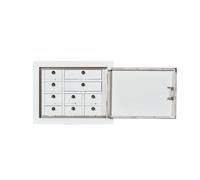 Coffre de Rangement pour téléphone Portable en Acier, Armoire de Protection Physique, tiroir indépendant, boîtier de confidentialité pour Salle de Classe, Usine, Bureau(10)