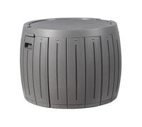 Coffre de rangement PRINOS 56 cm 56 cm Gris
