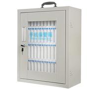 Coffre de rangement sécurisé pour téléphone avec serrure et clés, 48 emplacementéal pour le stockage mobile du personnel, coffre-fort pour meubles de cuisine, solution sécurisée et sécurisée