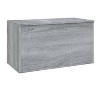 vidaXL Coffre de rangement Sonoma gris 84x42x46 cm Bois d'ingénierie