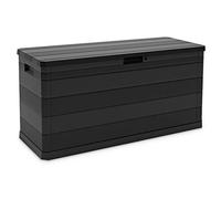 Coffre De Rangement TOOMAX - 280 L - Noir - Finition bois
