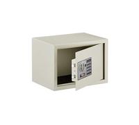 THIRARD - Coffret De Sécurité À Poser - Fermeture Électronique À Code - Acier - Usage Domestique - Code Modifiable 3 À 8 Chiffres - 2 Pênes de Ø16 mm - 250 x 350 x 250 mm - Gris - 16,5 L