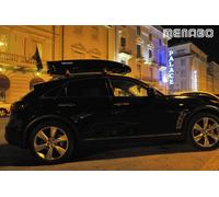 COFFRE DE TOIT 320L MENABO MANIA 320 BLACK / Couleur Noir brillant
