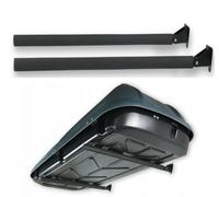 Coffre de Toit Pliable Toit Ski Planche de Surf Fixation Murale Support WS04