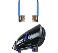 Coffre de toit support mural réglable Rangement coffre de toit 33-57 cm BOX1 bleu 10179