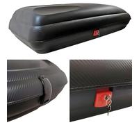 Coffre de toit verrouillable VDPBA320 320 l + barres de toit VDPLION1 compatible avec Seat Arona (5 portes) à partir de 2017.