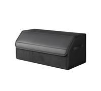 Coffre de voiture étanche, résistant à l'usure, pliable, en cuir, boîte de rangement pour SUV Berline, organiseur de camping, boîte de classification domestique (grande taille)