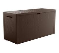 Coffre d'extérieur - KETER - GARDEN BOX EMILY 270 L - Marron - 270 L - Pour jardin