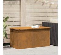 Coffre d'extérieur - vidaXL - 874566 - Acier robuste - Résistant aux intempéries - Grand espace de rangement