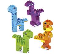 Coffre Dinosaures Abrick 150 pièces - Ecoiffier - Jeu de Construction pour Enfant - Dès 18 Mois