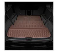 Coffre Doublure Housse de Coffre de Voiture pour Mercedes pour Benz GLS 2022 7 Places, Tapis de Protection imperméables Baignoire de Coffre(Brown 1)