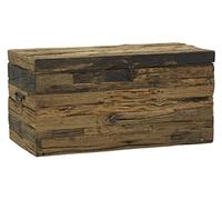 Coffre en bois massif recyclé Grand modèle