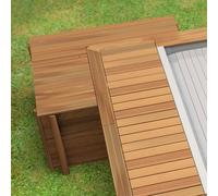Coffre en bois pour piscine urbaine Procopi - BWT Pool 4,20 x 3,50 et 6,00 x 2,50 m