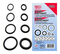 Coffre En Plastique O-Ring 225Pz. 3-22 Mm - Code Bgs8044 FBGS8044 BGS Minuterie
