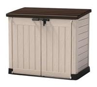 Coffre en résine multifonctions toit plat - 1200l - beige Keter 12-922655 Beige G