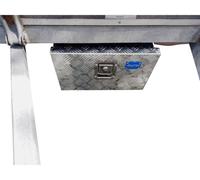 Coffre en tôle à damier Alutec TRUCK 23 41023 aluminium (L x l x H) 425 x 265 x 260 mm 1 pc(s)