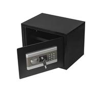 Coffre-fort 22 l ignifuge et étanche | Petit coffre-fort domestique avec serrure à combinaison pour la maison, montage mural | Rangement sûr pour bijoux, argent liquide et documents A4 38 x 25 x 25 cm