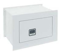 ARREGUI Ideal 5 271320 Coffre-fort encastrable avec serrure à clé, coffre-fort de sécurité à emmurer, coffre fort mural pour la maison, facile d'utilisation, moyen, 23 x 35 x 20 cm, 10 L