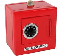 Tirelire en forme de coffret fort avec combinaison