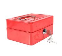 Coffre-fort Compact Portable avec 6 Compartiments et Serrure, pour