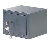 XCase Coffre-fort compact 5 L en acier avec 2 clés à double panneton