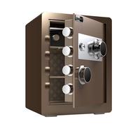 Coffre-fort de combinaison de cadran Premium pour les objets de valeur, étagère intérieure réglable, stockage de bijoux en argent sécurisé, boîte de sécurité domestique robuste de 15x13x18 pouces avec
