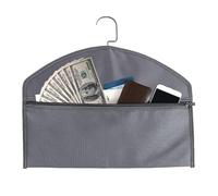 Coffre-fort de dérivation à suspendre - Résistant à l'usure - 44,5 x 31,8 cm - Coffre-fort de dérivation de placard ignifuge | Grande capacité portable pour objets de valeur poche pour voyage, maison