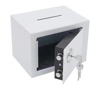Coffre-fort de sécurité - Coffre-fort domestique avec serrure mécanique | Porte-valeurs incendie pour Valeurs Bijoux Maison Bureaux Bagages Voyage Hôtel Dortoir Location