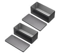 Coffre-fort de sécurité dissimulé polyvalent pour objets de valeur avec corps en fer blanc renforcé et joint anti-poussière boîte de rangement pour clés secrètes