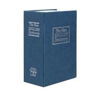 Coffre-Fort De Sécurité Secret Gne Pour Enfants,Tirelires,Livre,Boîte D'économie D'argent,Créatif,Dictionnaire,Cadeau D'anniversaire - Type Bleu