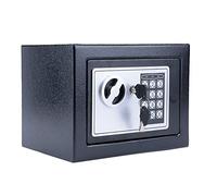 Coffre-fort électronique 6,65 l - Coffre-fort de sécurité avec code numérique 3 à 8 chiffres - Fixation murale - Pour objets de valeur - Pour la maison, le bureau, l'hôtel