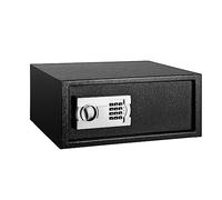 Coffre-fort électronique numérique avec accès secret pour bijoux, documents et clés de déverrouillage flexible (22,65 L) Idéal pour la sécurité de la maison et du magasin