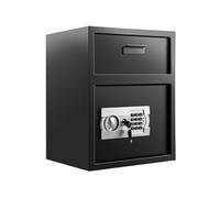 Coffre-Fort en Acier Au Carbone Avec Fente de Dépôt Antivol Ignifuge 36x30x45cm