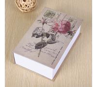 Coffre-Fort En Forme De Dictionnaire,Caisse De Sécurité Pour Objets De Valeur,Livre Secret Avec Serrure À Clé,Livre De Simulation De Code Et D'argent - Type Rose