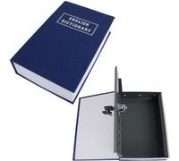 Coffre-fort en forme de livre Bensontools 24 x 15,5 x 5,5 cm noir acier