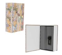 Coffre-fort en forme de livre, Coffre Fort Secret, Dictionnaire avec Verrou à Combinaison, boîte de rangement sûre de livre étui à bijoux coffres-fort secret avec serrure à combinaison pour argent