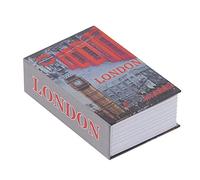 Coffre-fort en Forme de Livre de Simulation, avec Serrure à Code Livre Innovant Boîte à Billets Portable Boîte à Serrure Secrète Cachée Convient pour le Bureau à Domicile, Serrure à Code, Caisse, Gran