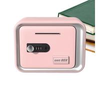 Coffre-Fort Enfant à Code Secret pour pièces de Monnaie | à Pièces pour garçons et filles appartement salon chambre anniversaire vacances salle de jeux chambre de