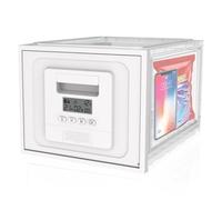Coffre-fort Fleau avec verrouillage temporel - XXL - Focus Box - sur - Autodiscipline/Addiction - Coffre-fort pour téléphone - Arrêter de fumer - Dernier design - Blanc