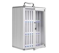 Coffre-fort for téléphone, coffre-fort verrouillable avec compartiments profonds, support en alliage d'aluminium avec poignée, organiseur de téléphone portable sécurisé, verrou mural for téléphone, co