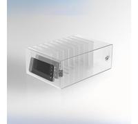 Coffre-Fort for Téléphone Portable, Armoire de Rangement for Téléphone en Acrylique for Salle de Classe, Conception de Grande Capacité, Utilisation Flexible, Adaptée Aux Ateliers D'usine(10)