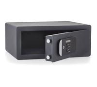 Yale YLEM/200/EG1 Coffre-Fort Haute Sécurité à Serrure Electronique 100 000 Combinaisons (Certifié SKG), A Poser et Sceller - Format Ordinateur 20 x 48 x 35 cm (24,8L), Noir