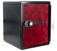 Coffre fort ignifuge 40L Anti feu 1H Electronique a code fixation sol FS-FM40 Reskal Couleur - Rouge Autre